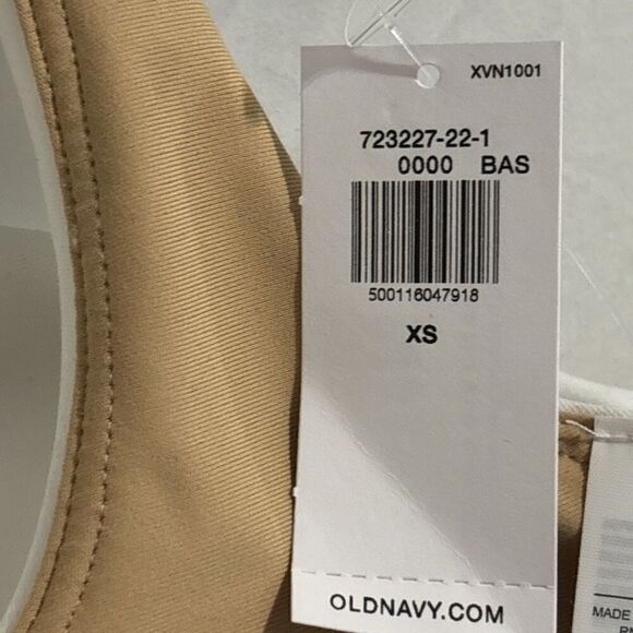 Old Navy Women’s Light Support PowerSoft Go Dry Longline Sports Bra White XS NWT - Picture 15 of 15
